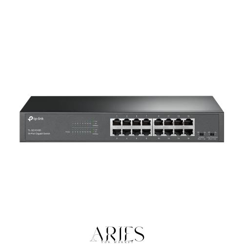 TP-Link 16ポート スイッチングハブ MDI/MDIX 1000Mbps ポート搭載 ループ防止 省エネ プラグ＆プレイ TL-SG1016D メーカー保証5年