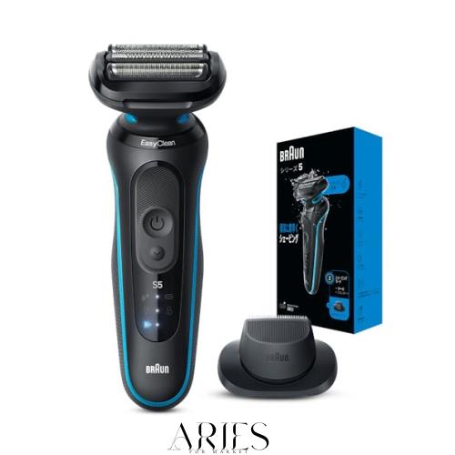 ブラウン 電気シェーバー シリーズ5 電動 髭剃り メンズ 【Amazon.co.jp限定】 52-M1200s ミント キワゾリトリマー 防水設計 充電式 コー