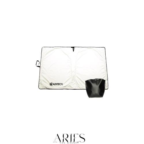 【Amazon.co.jp限定】エーモン(amon) ラディテック サンシェード LL 車用サンシェード フロント 日よけ 日焼け止め 取付簡単 UVカット 遮の通販は