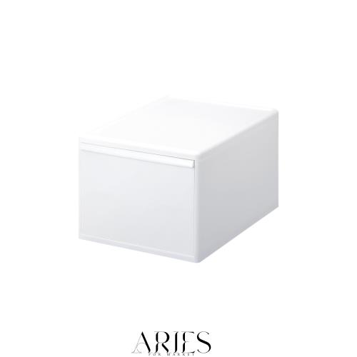 ライクイット (like-it) 家中置きたい場所にちょうどいい 収納ボックス 組み合わせて使える 収納ケース ワイドL オールホワイト 日本製 M