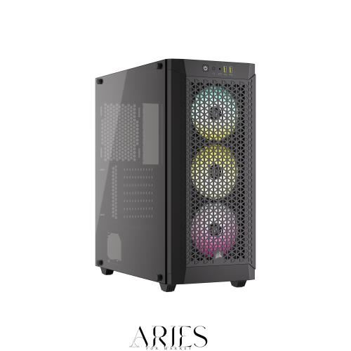 CORSAIR 480T RGB Airflow Tempered Glass ミドルタワー型PCケース ブラック CC-9011272-WW