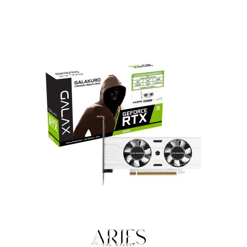 玄人志向 NVIDIA GeForce RTX 3050 搭載 グラフィックボード 6GB ホワイトモデル ロープロファイル 【国内正規品】 GK-RTX3050-E6GB/WHIT