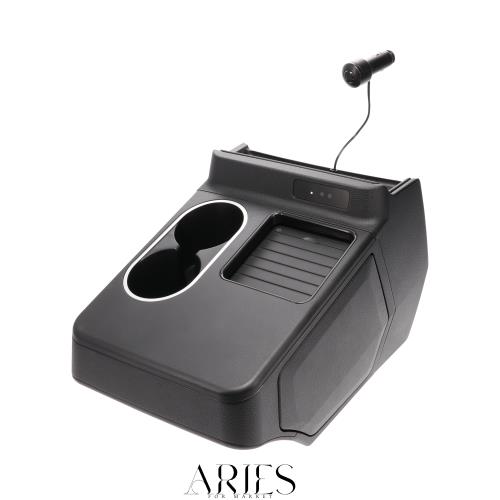 カーメイト(CARMATE) N-BOX 専用 コンソールボックス JF5 / JF6 2023 (令和5)年10月~ 専用設計 ドリンクホルダー ゴミ箱 ブラック NZ864