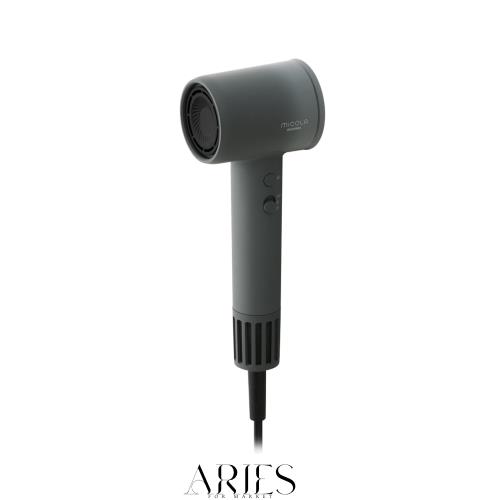 【MiCOLA】アイリスオーヤマ ドライヤー プラスマイナスイオン ヘアドライヤー 静電気抑制 大風量 速乾 軽量 ダメージケア 4段階温度調節