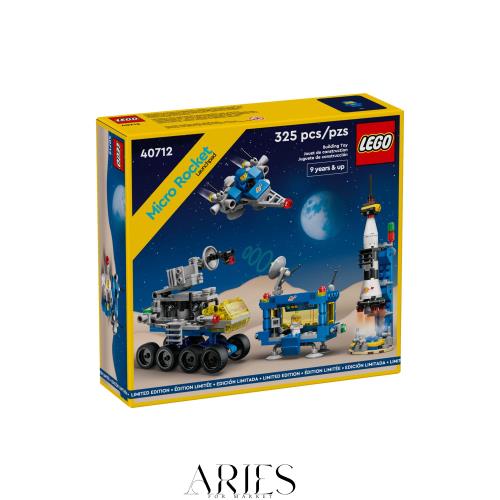 大人 lego宇宙 LEGO 40712 マイクロロケット発射台 325ピース - 大人と