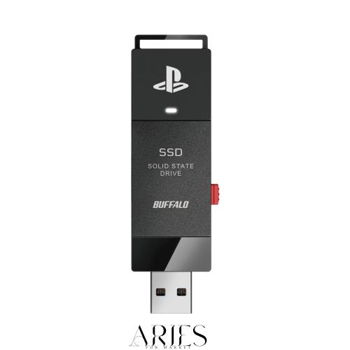 バッファロー SSD 外付け 2.0TB PlayStation公式ライセンス取得済 PS5 / PS5 Pro / PS4 / PS4 Pro対応 USB3.2 Gen2 Type-A コンパクト ス