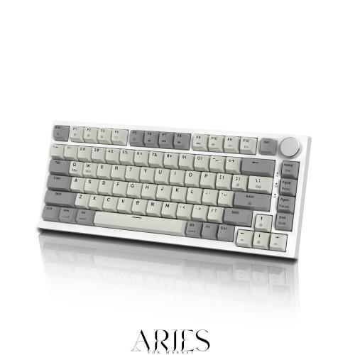 ATTACK SHARK K85 75％ラピッドトリガー ゲーミングキーボード 磁気スイッチ ガスケットマウント ホットスワップ対応 アンチゴースト PBT