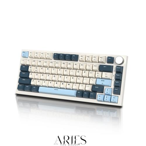 ATTACK SHARK K85 75％ ラピッドトリガー ゲーミングキーボード 磁気スイッチ ガスケットマウント ホットスワップ対応 アンチゴースト PB