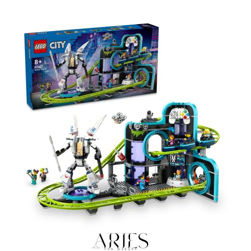 レゴ(LEGO) シティ レゴシティのロボットワールド ジェットコースターパーク おもちゃ 玩具 誕生日 プレゼント ブロック 男の子 女の子