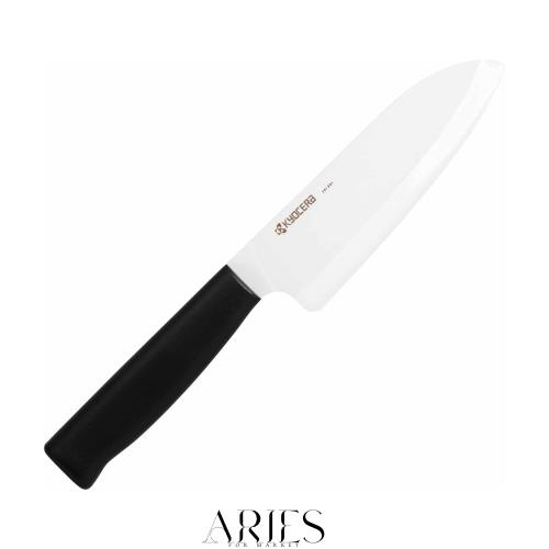 【Amazon.co.jp 限定】 京セラ セラミック 包丁 軽く 鋭く キレイに切れる 包丁 三徳 小 14cm 硬いから切れ味が長く続く 独自開発の特許の通販は