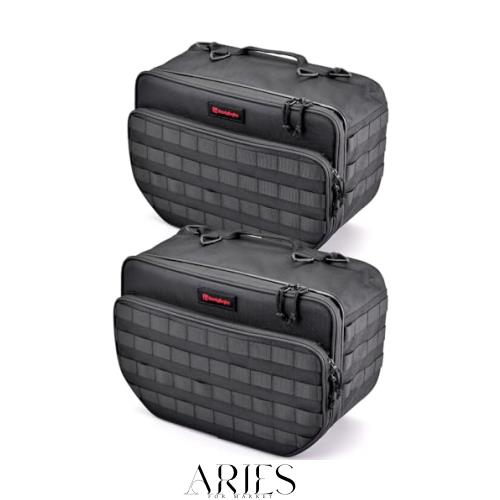 ヘンリービギンズ(Henly Begins) デイトナ バイク用 サイドバッグ 18L+18L ステー不要 補強フレーム 振り分けサイドバッグ DHS-43 40707,の通販は 34,714円