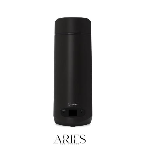 ドリテック 沸かせる温度調節機能付きボトル｢沸かせる温調ボトル｣ ブラック PO-166BKの通販は