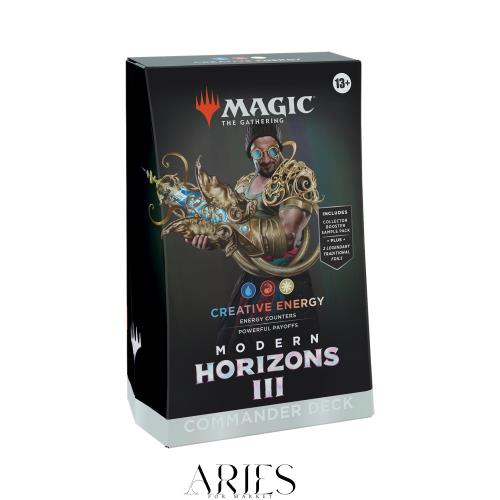 マジック：ザ・ギャザリング モダンホライゾン3 統率者デッキ「クリエイティブ・エネルギー」 英語版 MTG トレカ ウィザーズ・オブ・ザ・