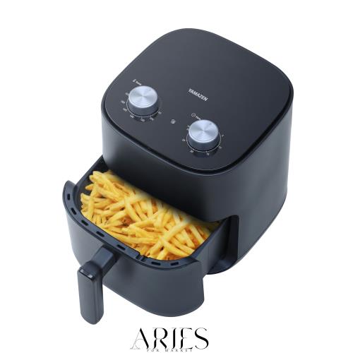 山善] ノンフライヤー 4.5L 大容量 電気フライヤー ノンオイル エア