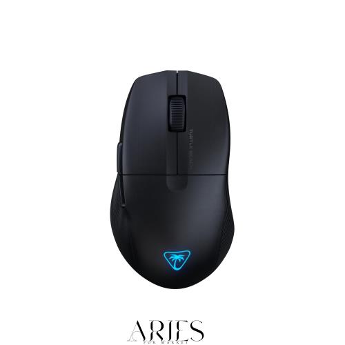 【Amazon.co.jp限定】TURTLE BEACH ゲーミングマウス Pure Air ブラック ワイヤレス 超軽量 54g 26K dpi 左右非対称 FPS/アクション ミド