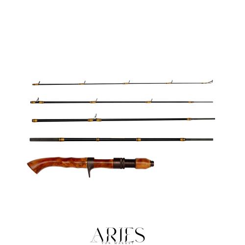 Abu Garcia(アブガルシア) コノロン Conolon CNLC-555ML バス トラウト ナマズ オールド 釣竿 ロッド ガングリップ マルチピース モバイ