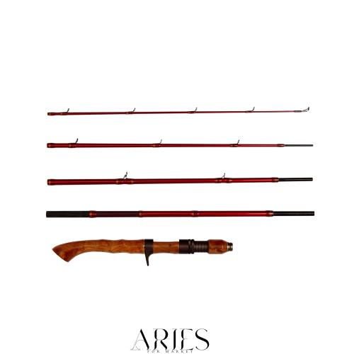 Abu Garcia(アブガルシア) コノロン Conolon CNLC-605M バス トラウト ナマズ オールド 釣竿 ロッド ガングリップ マルチピース モバイル