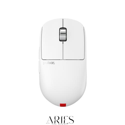 Pulsar Gaming Gears X2H eS ワイヤレス ゲーミングマウス 超軽量 65グラム 左右対称 2.4Ghz 1ms 26000 DPI Optical Sensor PAW3395 国内