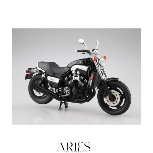 青島文化教材社(AOSHIMA) スカイネット 1/12 完成品バイク Yamaha Vmax ブラック2