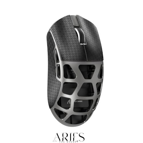 ATTACK SHARK R3 ゲーミングマウスマグネシウム合金版3 モードゲーミングマウス 有線/Bluetooth/ワイヤレス2.4G接続 超軽量マウス 46g 80