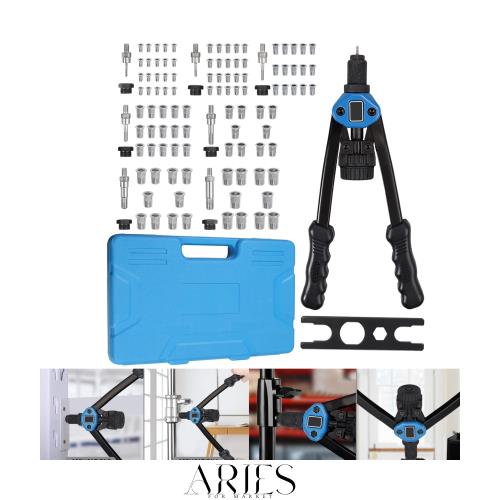 ＨＹＣＤＩＹＴＳハンドリベッターセット リベット ハンドナッター リベッター リベットツール リベット両手式用工具 ナッター M3/M4/M5/ 4,330円