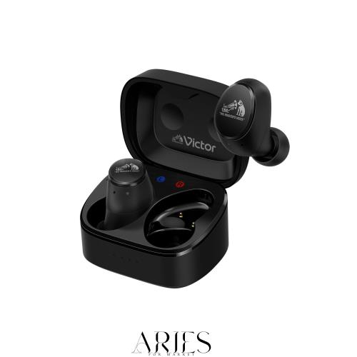 JVCケンウッド Victor HA-FX550T-B ワイヤレスイヤホン Bluetooth Ver.5.3 ノイズキャンセリング ハイレゾ LDAC対応 マイク付き 外音取り