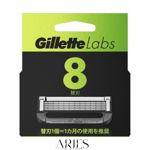Gillette Labs ジレットラボ 角質除去バー搭載 替刃 8個入の通販は