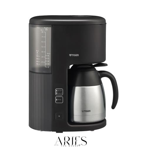 タイガー魔法瓶(TIGER) コーヒーメーカー 大容量8杯用 真空ステンレスサーバー アイスコース抽出可能 グレイッシュブラック ACE-N080KG 19,269円