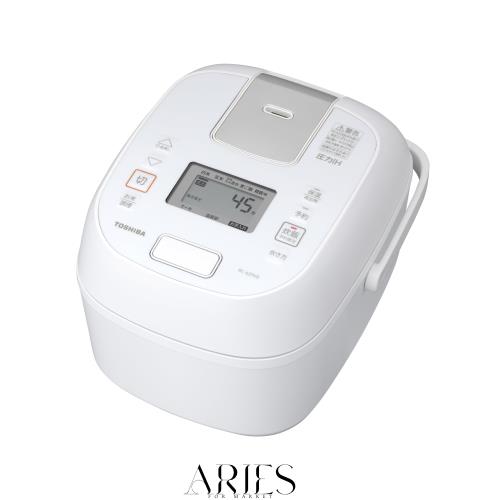 東芝(TOSHIBA) 炊飯器 3.5合 一人暮らし 圧力 IH rice cooker 玄米 保温白米24時間 RC-6ZPXR(W)