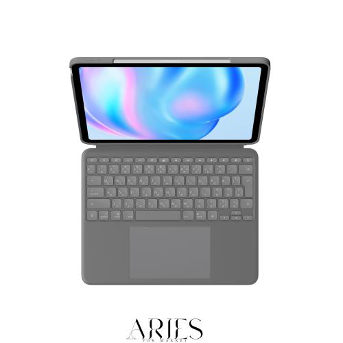 ロジクール Combo Touch iPad Air 13インチ M3 ＆ M2 iK1277GRA キーボード付き ケース 軽量 日本語配列 キーボード 第4世代 第5世代 スマ