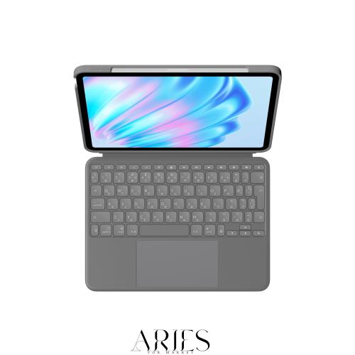 ロジクール Combo Touch iPad Air 11インチ M3 ＆ M2 iK1178GRA