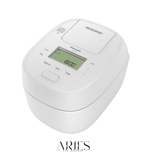 パナソニック 炊飯器 5.5合 急減圧バルブ おどり炊き 全面発熱5段IH式 ホワイト SR-M10B-W
