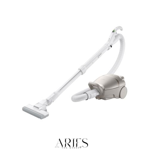 日立 掃除機 かるパック 紙パック式クリーナー CV-KP300M N ライトゴールド 日本製 強力パワー630W 軽量 小型ボディ