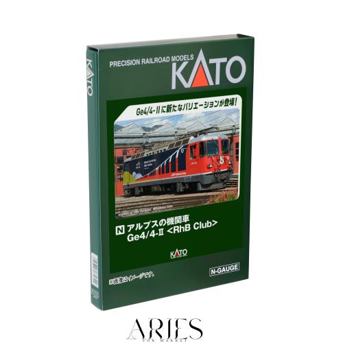 KATO Nゲージ アルプスの政府機関車Ge4/4-II RhB Club 3102-4 鉄道線路ひな型 明かり政府機関車