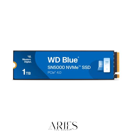 WDS100T4B0E [WD Blue SN5000 NVMe SSD（1TB M.2(2280) PCIe Gen4 x4 NVMe 600TBW 3D TLC 5年保証）]