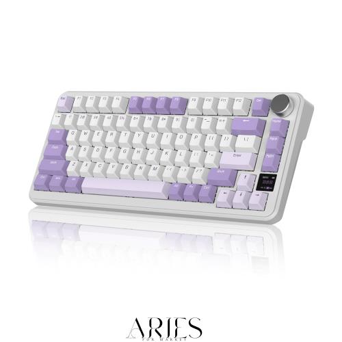 ATTACK SHARK X85Pro ゲーミングキーボード ワイヤレスキーボード キーボード bluetooth ワイヤレス 無線 ブルーベリースイッチ ガスケッ