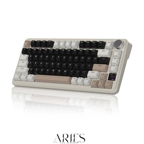 ATTACK SHARK X85Pro ゲーミングメカニカルキーボード ブルーベリースイッチ ガスケットマウント リニア PBTキーキャップOEMカスタマイズ