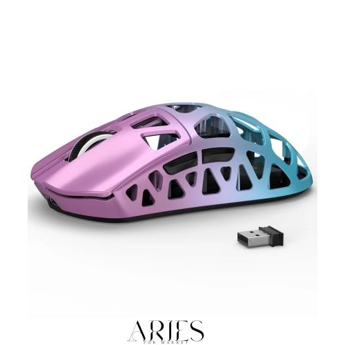 ATTACK SHARK R3 ゲーミングマウス 高耐久マグネシウム合金シェル ワイヤレス 46g超軽量 8Kポーリングレート 26000DPI 低遅延 2.4G/Bluet