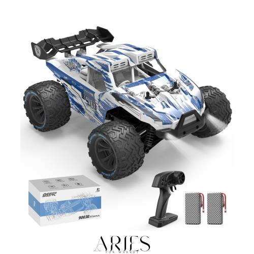 DEERC ラジコン オフロード ラジコンカー 車 おもちゃ リモコンカー 電動RCカー 4WD 高速 32km/h 無段階 1/14スケール全地形対応 2.4GHz