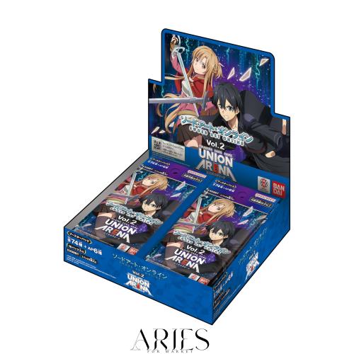 バンダイ (BANDAI) UNION ARENA ブースターパック ソードアート・オンラインVol.2【EX08BT】(BOX)16パック入り 対象年齢：9歳以上
