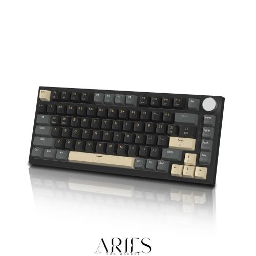 ATTACK SHARK K85 75％ ラピッドトリガー ゲーミングキーボード 磁気スイッチ ガスケットマウント ホットスワップ対応 アンチゴースト PB