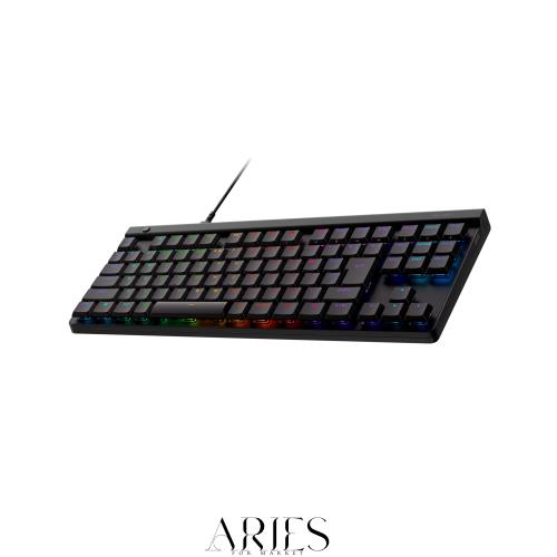 【Amazon.co.jp限定】 Logicool G ゲーミングキーボード G515 TKL 薄型 有線 テンキーレス キーボード G515-LNBK リニア 赤軸 静かなタイ