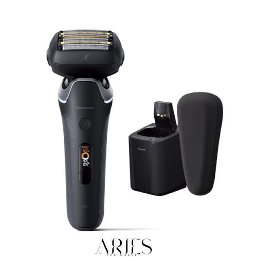 パナソニック シェーバー ラムダッシュ PRO 6枚刃 メンズ 電動 髭剃り ラムダッシュAI？ 全自動洗浄充電器 ES-L690U-K クラフトブラック