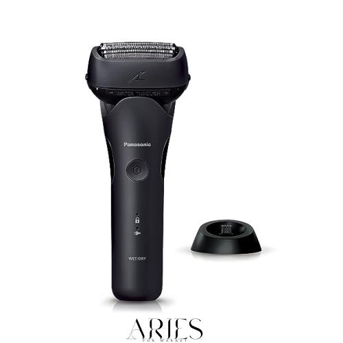 パナソニック シェーバー ラムダッシュ 3枚刃 電動 髭剃り メンズ 密着スイングヘッド ES-L340W-K 黒の通販は