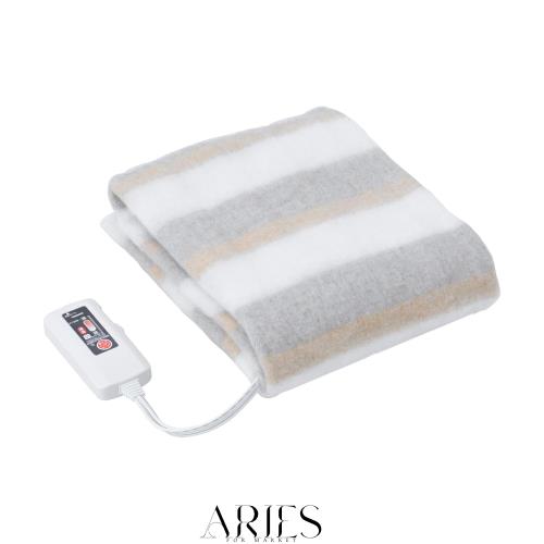 [山善] 電気毛布 敷き 電気敷毛布 140×80cm シングル 洗える タイマー付き 省エネ 抗菌 防臭 ダニ退治機能 室温センサー YMS-PTS41