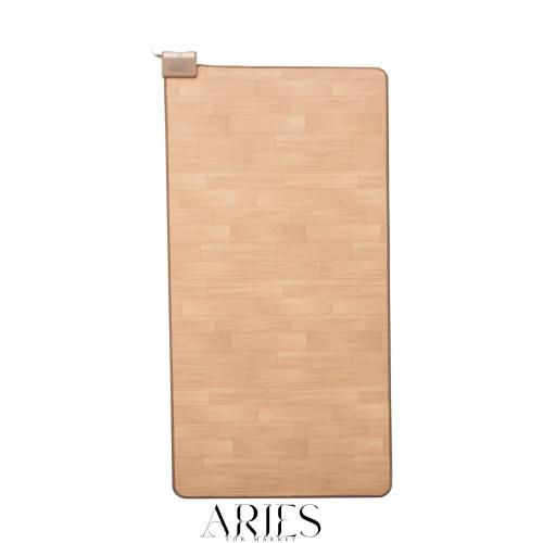 [山善] ホットカーペット フローリング調 電気カーペット 1畳 (176cm×88cm) 防水加工 温度調節5段階 ダニ退治機能 ライトブラウン YZC-1の通販は