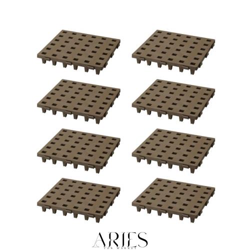 すのこ 日本製 簡単 ジョイント パレット 8枚セット ニッセン nissen 日本製簡単にジョイントできるパレットすのこ8枚セット 通販ニッセン