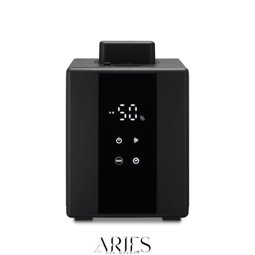 ドウシシャ 加湿器 スチーム式 湿度センサー付 お手入れカンタン 加湿量 500ml タンク容量 2.4L 4.8時間連続加湿 適用畳数 14畳（プレハ