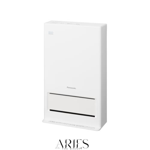 パナソニック セラミックファンヒーター 温風2段階 ナノイーX搭載 室温センサー ひとセンサー 薄型ボディ ホワイト DS-FZX1200-W