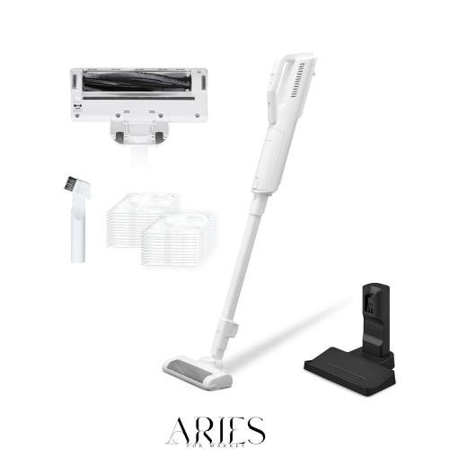 【紙パック式】アイリスオーヤマ 充電式紙パックスティッククリーナー SBD-77P-W ホワイト